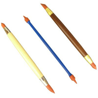 Modelador de Borracha Para Modelagem 03 Peças SFT0165